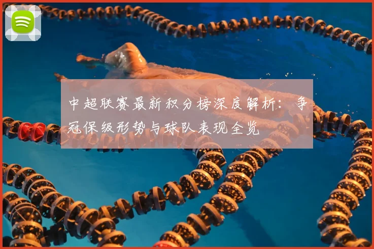 中超联赛最新积分榜深度解析：争冠保级形势与球队表现全览