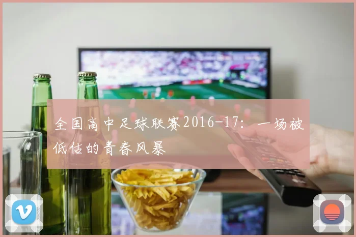 全国高中足球联赛2016-17：一场被低估的青春风暴